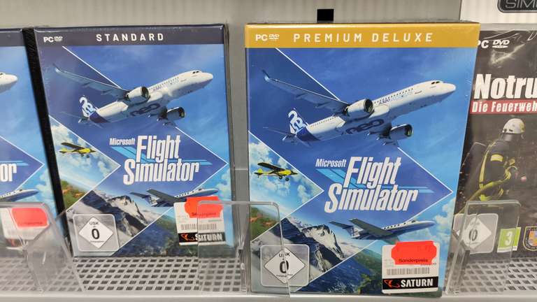 [Lokal Saturn Bochum?, DVD-Version!] Microsoft Flight Simulator (Standard, Premium Deluxe Edition)