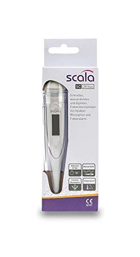 Scala Digitales Fieberthermometer SC 28 flex weiß, 23 g, 010498 (Prime)