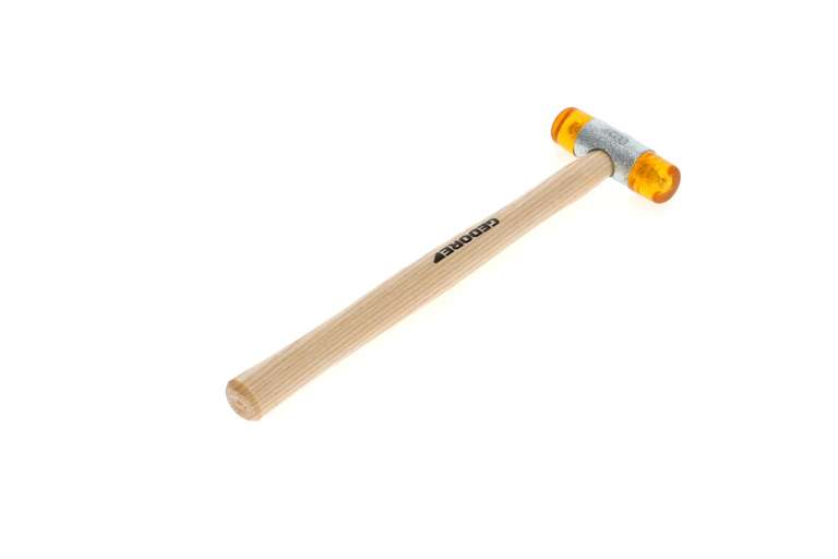 GEDORE 8821270 Plastikhammer, Ø 22 mm, Auswechselbare Köpfe aus Cellulose-Acetat, Robuster Stiel aus Esche für 7,35€ (Prime)