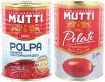 MUTTI Polpa Tomatenfleisch oder Pomodori Pelati 1,-€/400g Dose bei COMBI