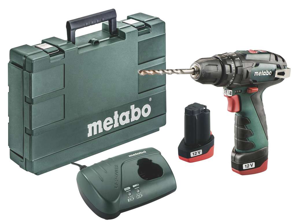 Metabo PowerMaxx SB Akku-Schlagbohrmaschine 2x im Kunststoffkoffer [Westfalia] Li-Ion 81,94€ mydealz für | 2Ah