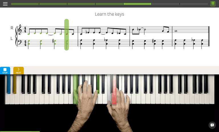Skoove Premium - lebenslanges Abo für 150€ statt 300€ Klavierlern-App mit individuellem Feedback