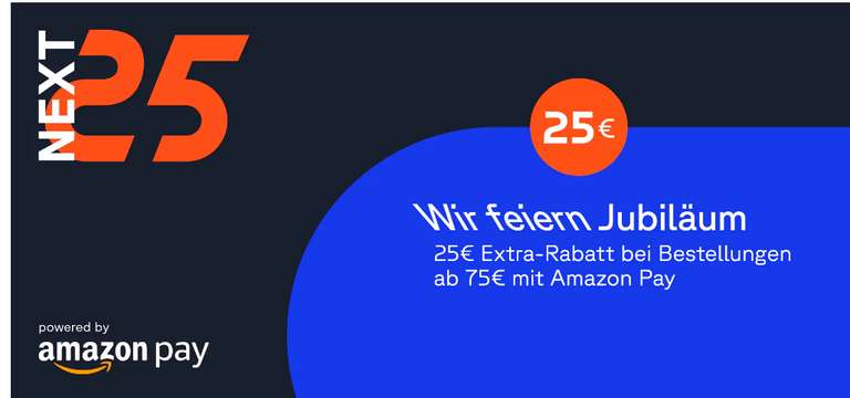[Cyberport|Amazon Pay] 25€ Rabatt ab 75€ Einkaufswert (1.333 Einlösungen möglich) z.B. Fractal Design North Chalk White TG Clear für 89,89€
