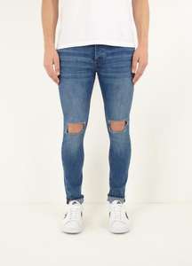 BRAVE SOUL Herren Jeans Crofton Stretch Skinny Denim Cut Out für 7,77€ + 3,95€ VSK (Größe 28/34, 30/32, 30/34)