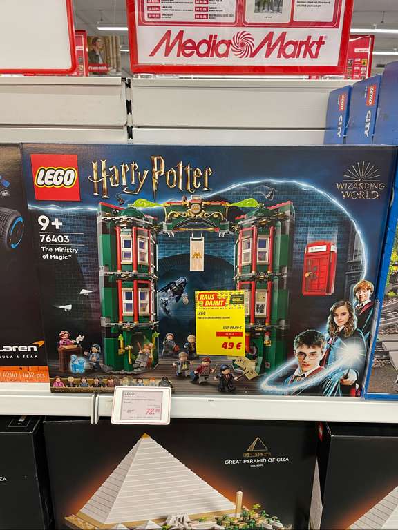[Lokal Media Markt Schwäbisch Hall] LEGO Harry Potter 76403 Zauberministerium