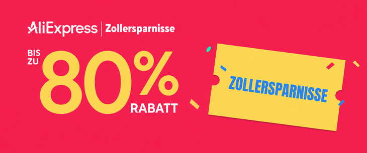 [ AliExpress x Shoop ] NUR HEUTE: 16% Cashback + Bis zu 110€ Rabatt + Bis zu 80% Rabatt