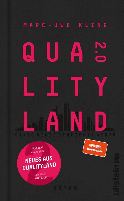 [Mängelexemplar] Qualityland 2.0 von Marc-Uwe Kling | gebundenes Buch | 427 Seiten