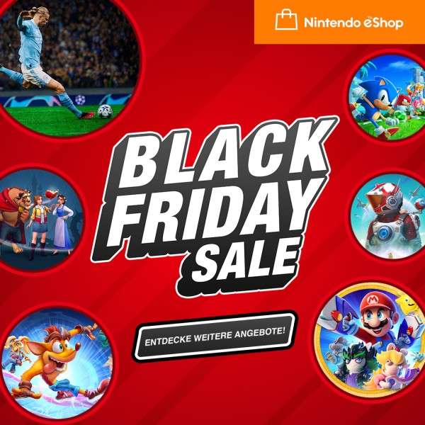 Nintendo eShop Black Friday Sale Sammeldeal (GTA Trilogy 26,99€, Witcher 3 15,99€, Red Dead Redemption 34,99€, FC 24 für 29,99€, uvm.)