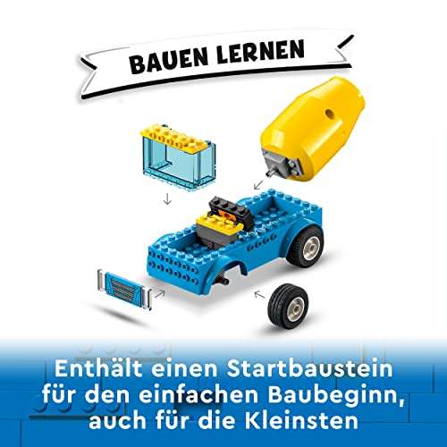 LEGO 60325 City Starke Fahrzeuge Betonmischer (Prime)