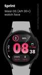 amoledwatchfaces - Sprint: Wear OS watch face [Google Playstore]