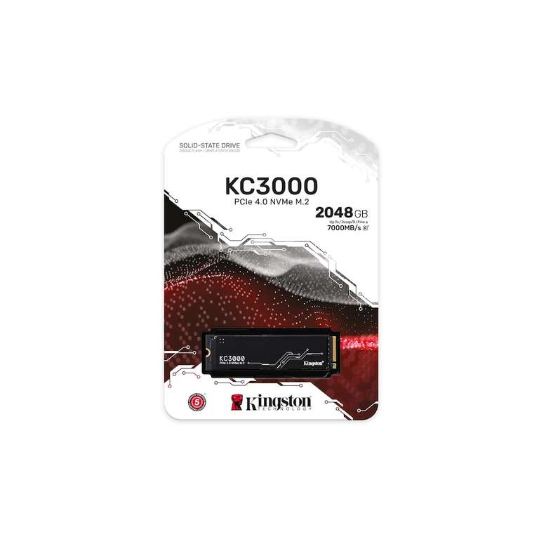 Kingston KC3000 2TB SSD M.2 NVME