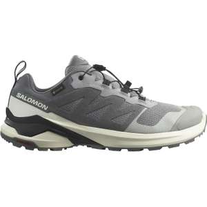 Salomon X Adventure GTX grey | Herren Trailrunning Schuh, Gr. 42-46 2/3, 48, wasserdicht & atmungsaktiv, Sprengung 9 mm