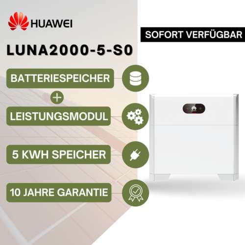Huawei Luna2000-5-S0 Speicherpaket (1 Steuermodul + 1 Batterie) Luna2000