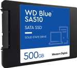 Western Digital WD Blue SA510 SSD 500GB, SATA (3D TLC) - sehr sparsame SSD