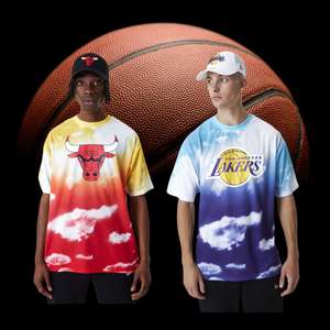 New Era NBA Sky Shirts LA Lakers & Chicago Bulls | Gr. S-XL, je 6,56 €+ VSK