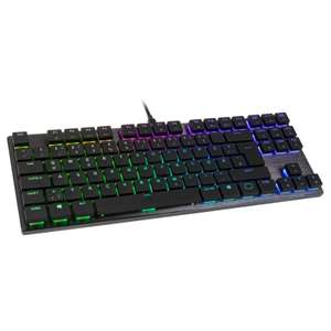 Mechanische Gaming Tastatur Cooler Master SK630 Low Profile TKL, RGB, MX-Red - (Basilisk V3 Gaming Maus für 37,90 Euro)