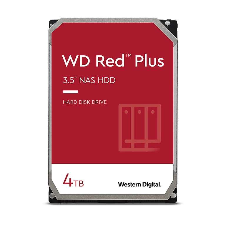 [Cyberport.de] WD Red Plus WD40EFZX, 4 TB, CMR, 3 Jahre Garantie