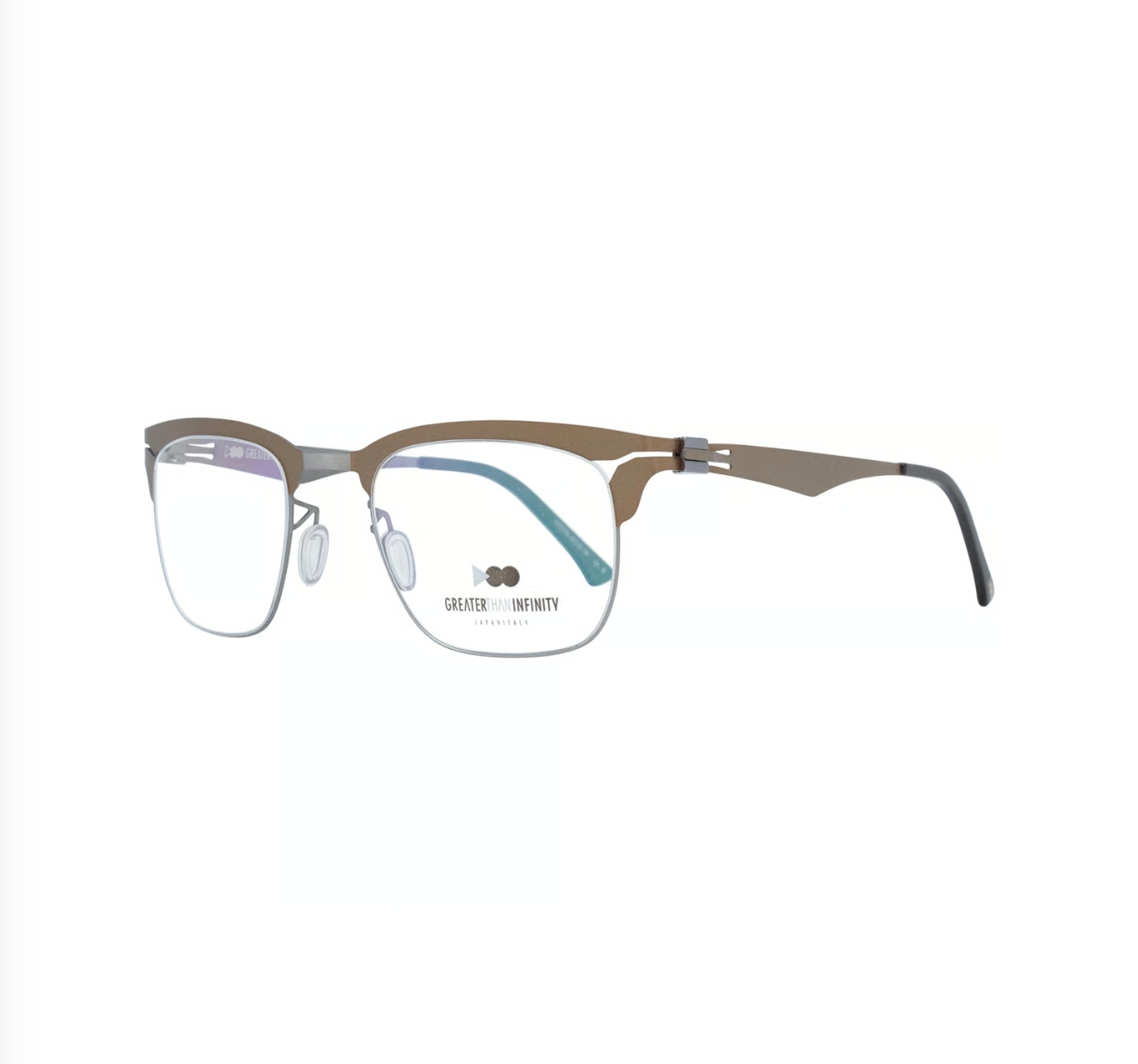 [Dress-for-less] Greater Than Infinity Brillengestell / optischer Rahmen (GT001 V06 46) in Braun für 16,95€ statt 170€ (UVP)