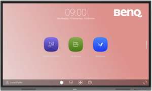 [Gewerbe] BenQ RE6503 Touch Display | 65", 4K UHD, IPS, 400nits | USB-C, 3 x HDMI, VGA | AirPlay, Chromecase, Miracast | Android 11 | VESA