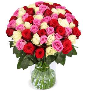 40 Rosen im Blumenstrauß "Sweet Wonderland" (40cm) für 26,98€ inkl. Versand (statt 40€)