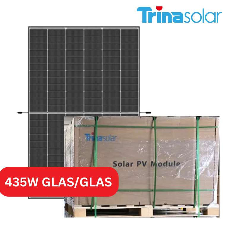 Trina Vertex S+ 435w Glas/Glas Palette /36 Stück Solarmodule Photovoltaik