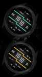 (Google Play Store) 2 Watchfaces von "Dadam Watch Faces" - DADAM49 + DADAM43 (WearOS Watchface, digital, hybrid)