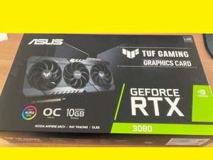 ASUS TUF Gaming GeForce RTX 3080 OC V2 LHR 10GB GDDR6X Grafikkarte