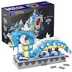 Mattel Mega Construx Pokémon Garados Bauset | 2186 Teile | mechanisiertes & bewegliches Bauspielzeug | Display-Ständer [HGC24] [Amazon UK]