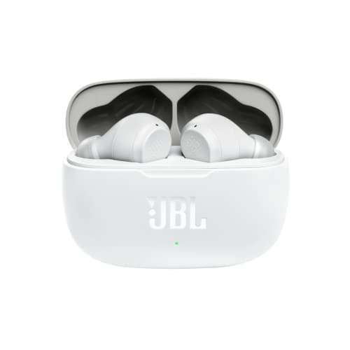 JBL Wave 200 TWS True-Wireless In-Ear Bluetooth-Kopfhörer, weiß (Amazon Prime)