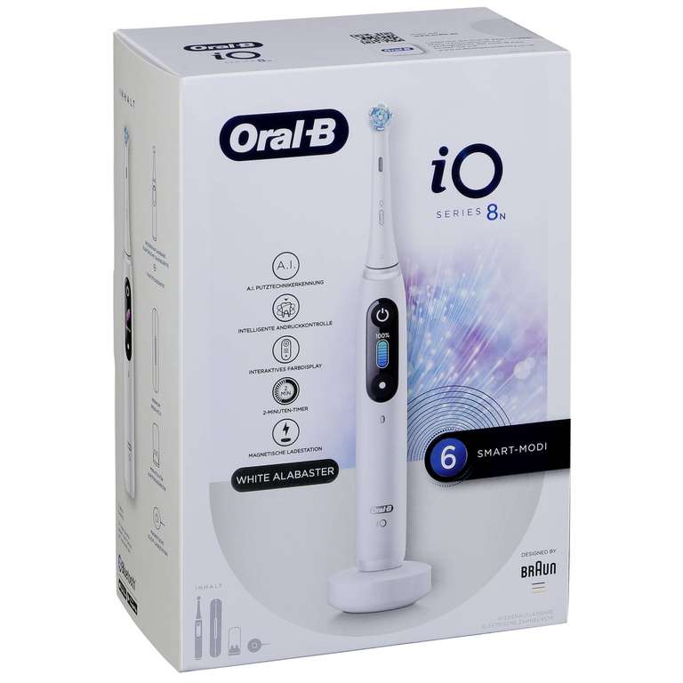 Braun Oral-B iO Series 8N White Alabaster