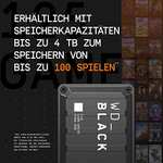 Western Digital WD_BLACK P50 Game Drive SSD 2TB, USB-C 3.2 für 269€ inkl. Versand (Amazon)