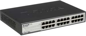 D-Link DGS-1024D, 24-Port unmanaged Gigabit Switch