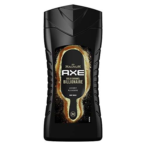Axe 3-in-1 Duschgel & Shampoo Magnum Gold Caramel Billionaire, Alaska, Epic Fresh oder Ice Chill 1x 250ml (Prime Spar-Abo)