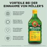 Möller's Omega 3 Lebertran Öl 500ml Zitrone