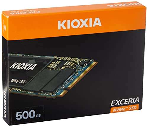 [Amazon Prime] KIOXIA EXCERIA NVMe 500GB PCIe 3.0 Gen3x4 M.2 2280 SSD
