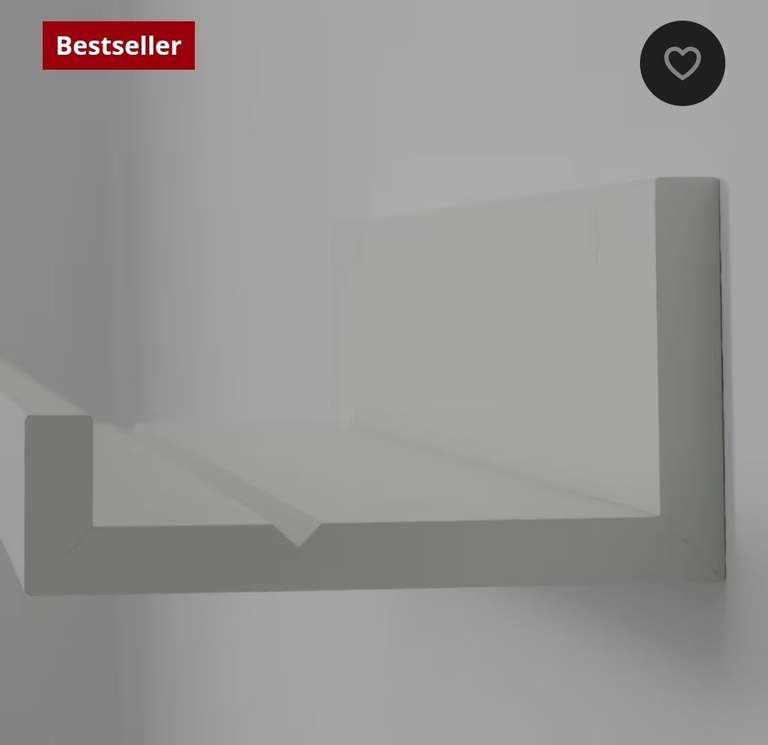 [IKEA] Bilderleiste "MOSSLANDA" (55cm, div. Farben) | Versandkosten Family + 2,90€, auch in Filialen für 4,99€