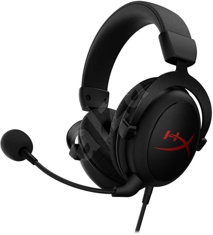HyperX Cloud Core Gaming-Headset (DTS Headphone:X Spatial Audio, Memoryschaum-Ohrpolster, robuster Aluminiumrahmen)