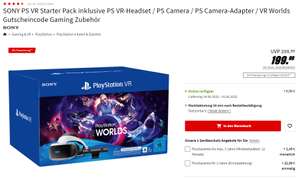 PlayStation VR inkl. VR-Headset / PS Camera / PS Camera-Adapter / VR Worlds Gutscheincode