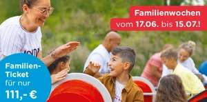 Mit dem Familien-Ticket für 111 € jetzt richtig sparen!