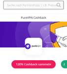Pure VPN 120% Cashback