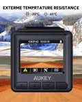 Aukey Mini Dashcam DRA5 | 1080p Full HD CMOS Sensor | 170°-Weitwinkel | 1,5" LCD-Display | Notfallaufnahme & automatische Aktivierung