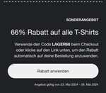 Lagerverkauf! Oversized T-Shirts von 57 Movement