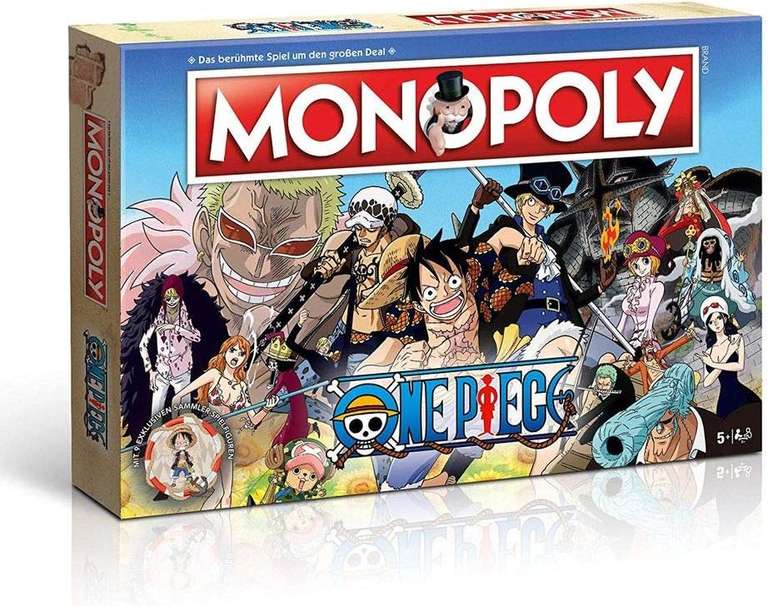 Reichtum, Macht und Ruhm! Monopoly One Piece für 27,82€ inkl. Versand (Bol)