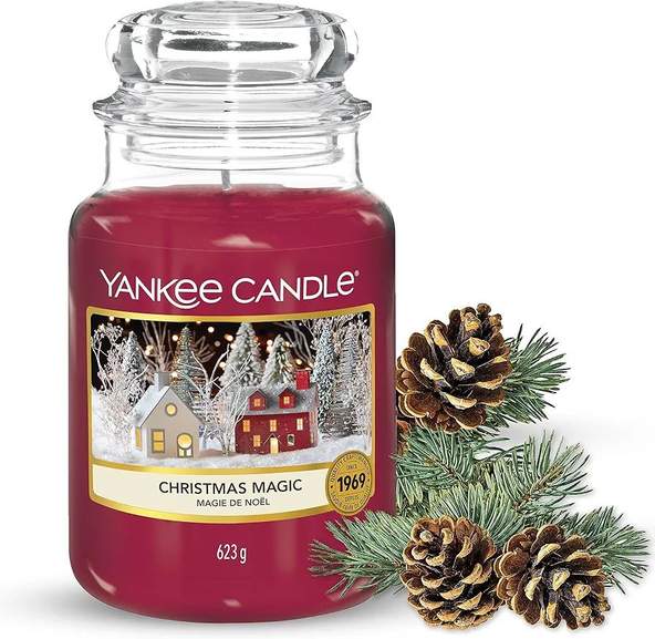 Yankee Candle Duftkerze im Glas (groß) CHRISTMAS EVE COCOA, 30,90 €