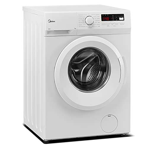 [Prime] Midea Waschmaschine MFNEW70-145 / Weiß / 7KG Fassungsvermögen/Energieeffizienzklasse E / 1400 U/min