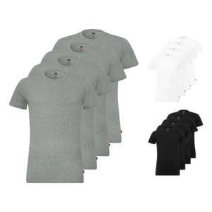4er Pack Levi's Herren Shirts kurzarm Crew Neck V-Neck T-Shirts Stretch Cotton, viele Größen und Farben erhältlich