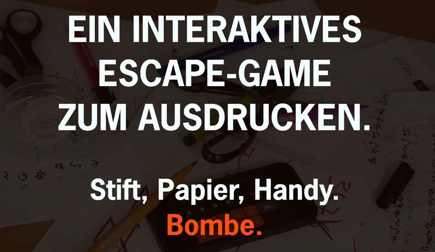 [escape room games] Exit Klimakrise, Heimspiel, Wo ist Hanna, Das