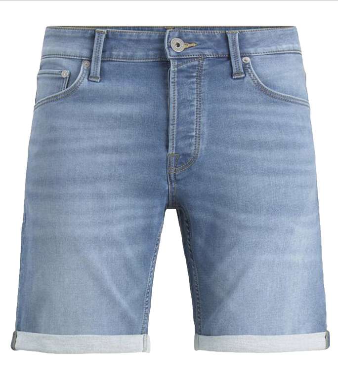 JACK & JONES Herren Shorts XS/S - 9,99€ - Jeans Rick Icon 12166263 Blau
