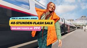 Frankreich: TGV INOUI-Flash Sale | 1. Klasse 1€ Aufpreis | 235.000 2. Klasse-Tickets 29€-49€ | 65.000 1.Klasse 30€-50€ | Reise 1.-31. Aug.