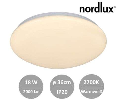 Nordlux Montone LED Deckenleuchte 36cm 18W Deckenlampe Warmweiß 2700K